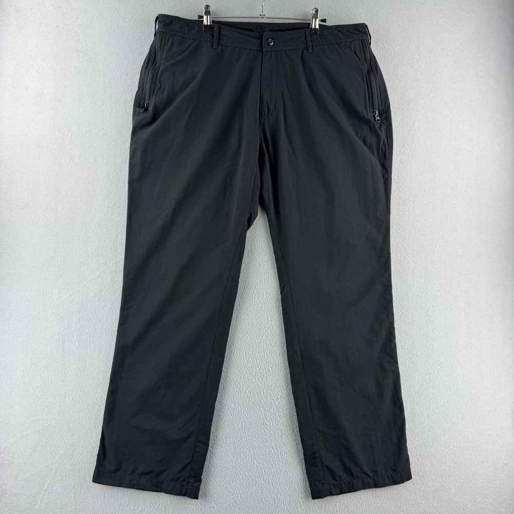 Clothing Arts Pick Pocket Proof Pants Mens 38x31 Black Travel P Cubed Nylon